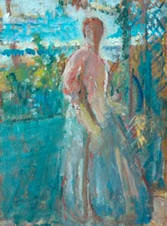 Auf dem Balkon, ca. 1911-12
